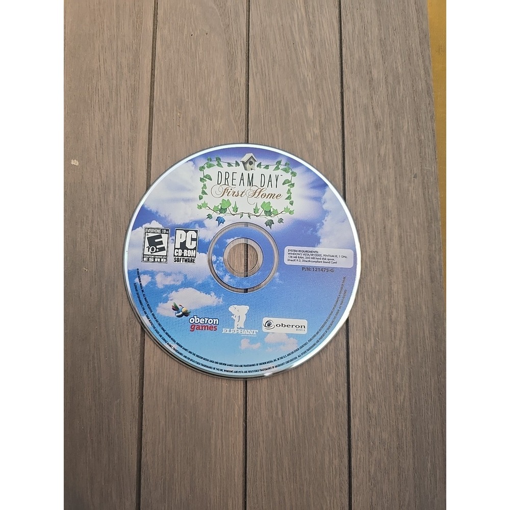 Dream Day First Home Video Game Pc DISC ONLY